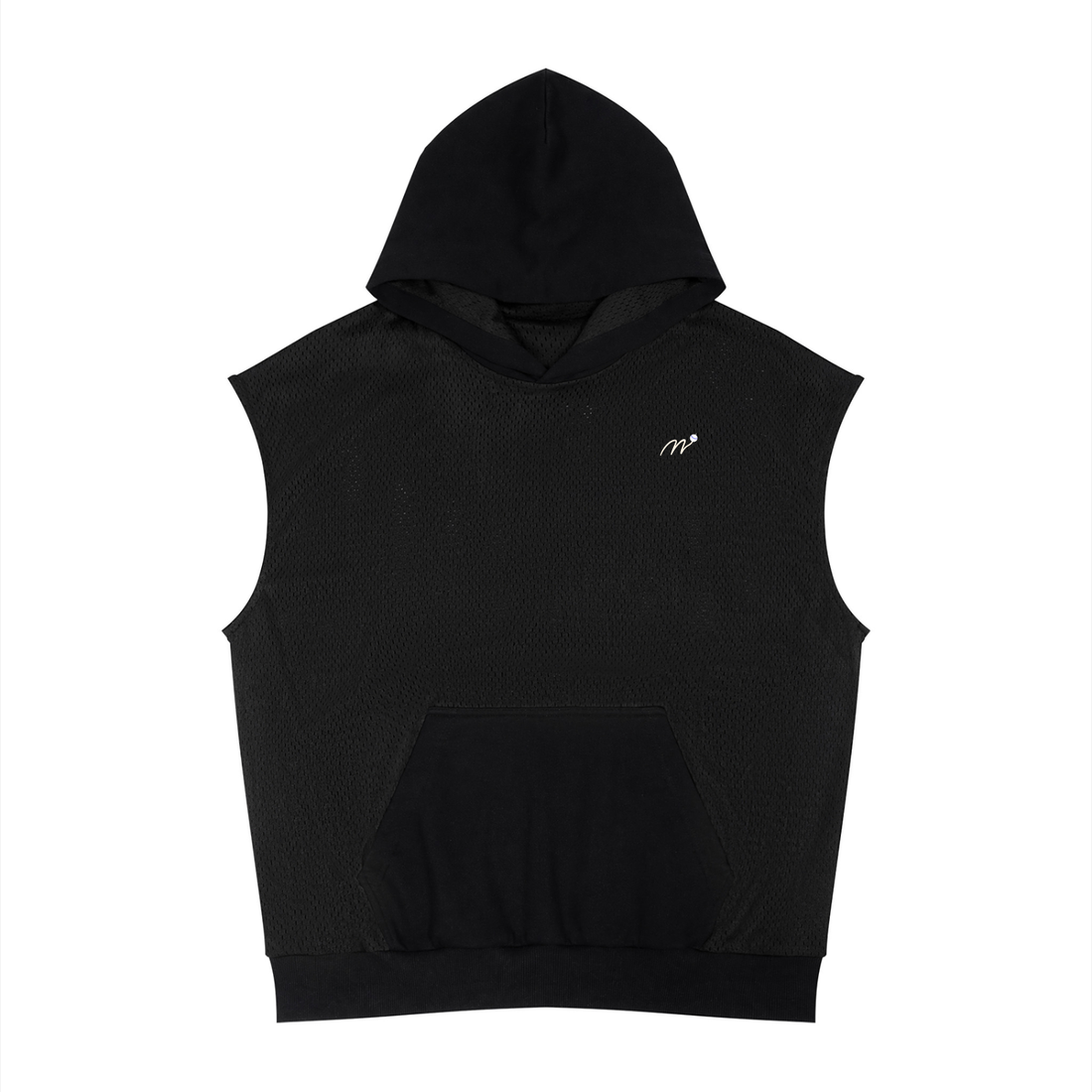 Wake Mesh Sleeveless Hoodie