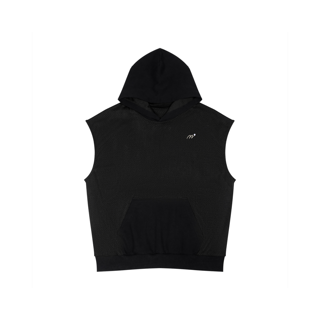 Wake Mesh Sleeveless Hoodie